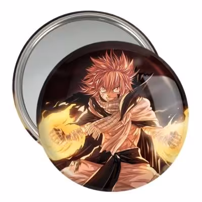 آینه جیبی خندالو مدل ناتسو انیمه فری تیل Fairy Tail کد 16526