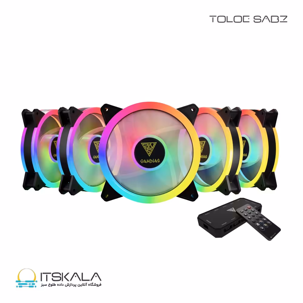 قیمت و خرید فن کیس گیم دیاس مدل AEOLUS M2-1205R | ITSKALA