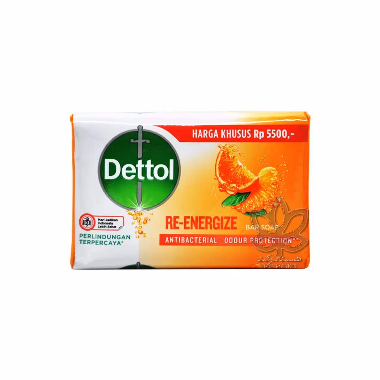 صابون آنتی باکتریال پرتقال ماندرین ( انرژی بخش ) دتول - dettol