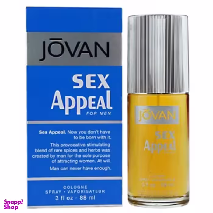 عطر مردانه جوان (Jovan) مدل Appeal حجم 88 میلی‌لیتر (غیر اصل)
