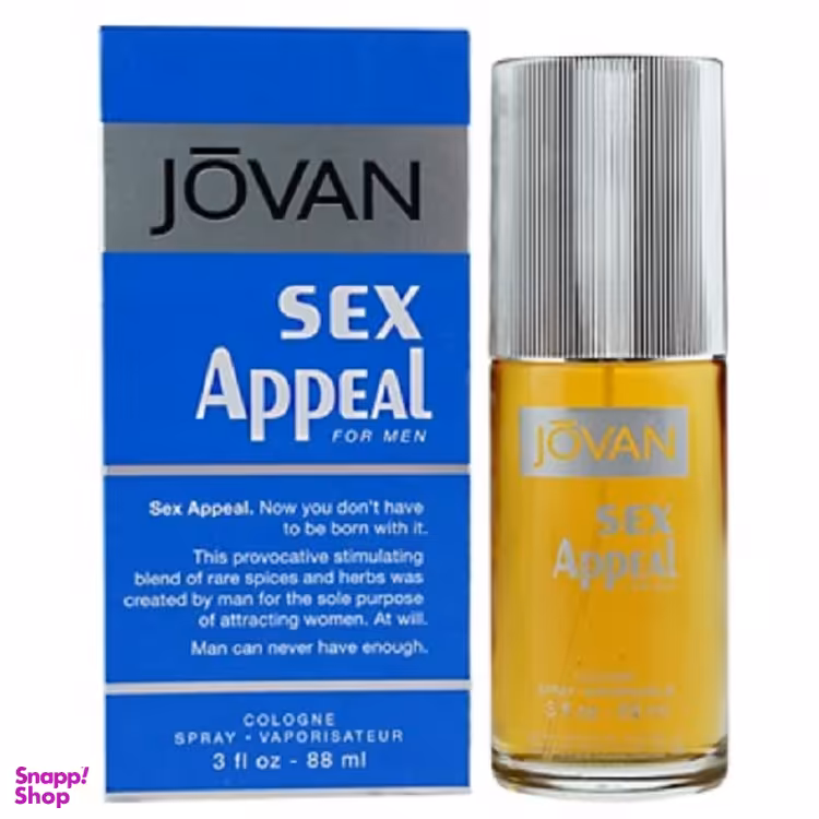 عطر مردانه جوان (Jovan) مدل Appeal حجم 88 میلی‌لیتر (غیر اصل)