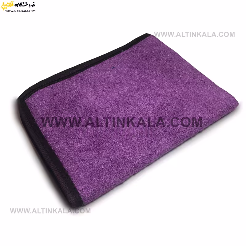 حوله بامبو آشپزخانه سایز 35×45 رنگ بنفش