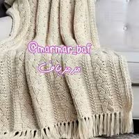 شال مبل دست بافت