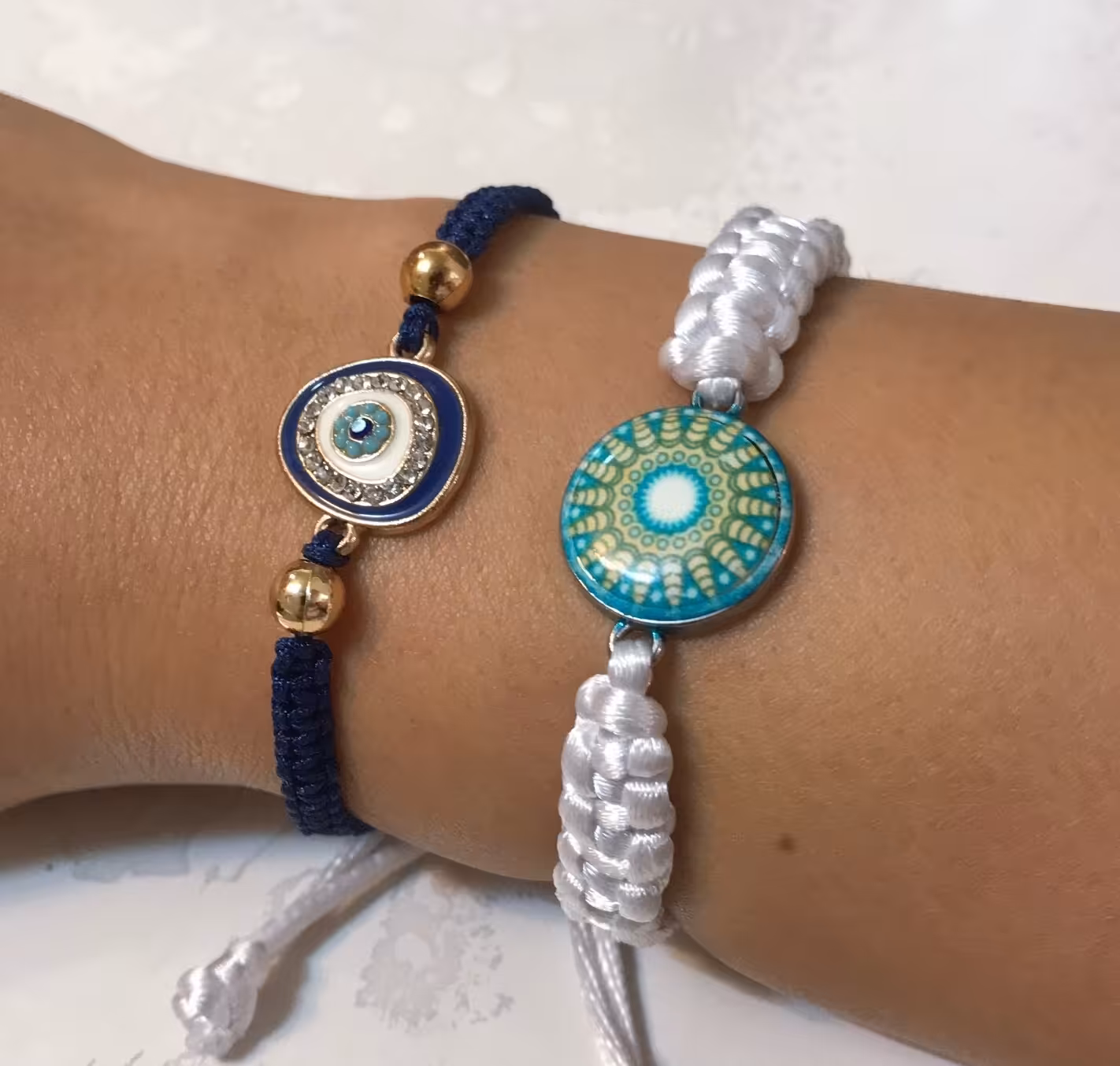 دستبند بافتی چشم نظر