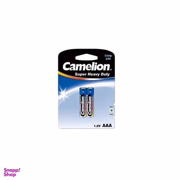 باتری نیم قلمی کملیون مدل Super Heavy Duty بسته 2 عددی