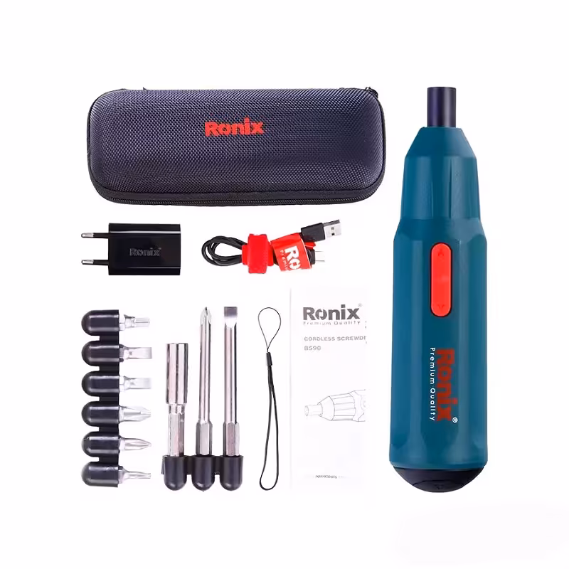 پیچ گوشتی شارژی الکترونیک رونیکس8590