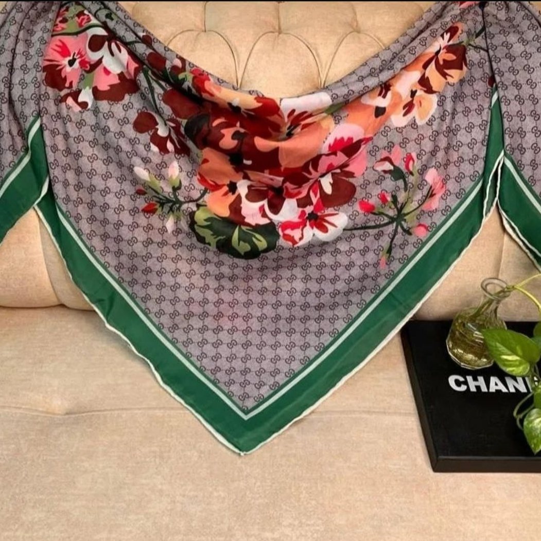 روسری نخی قواره 140 کد 21