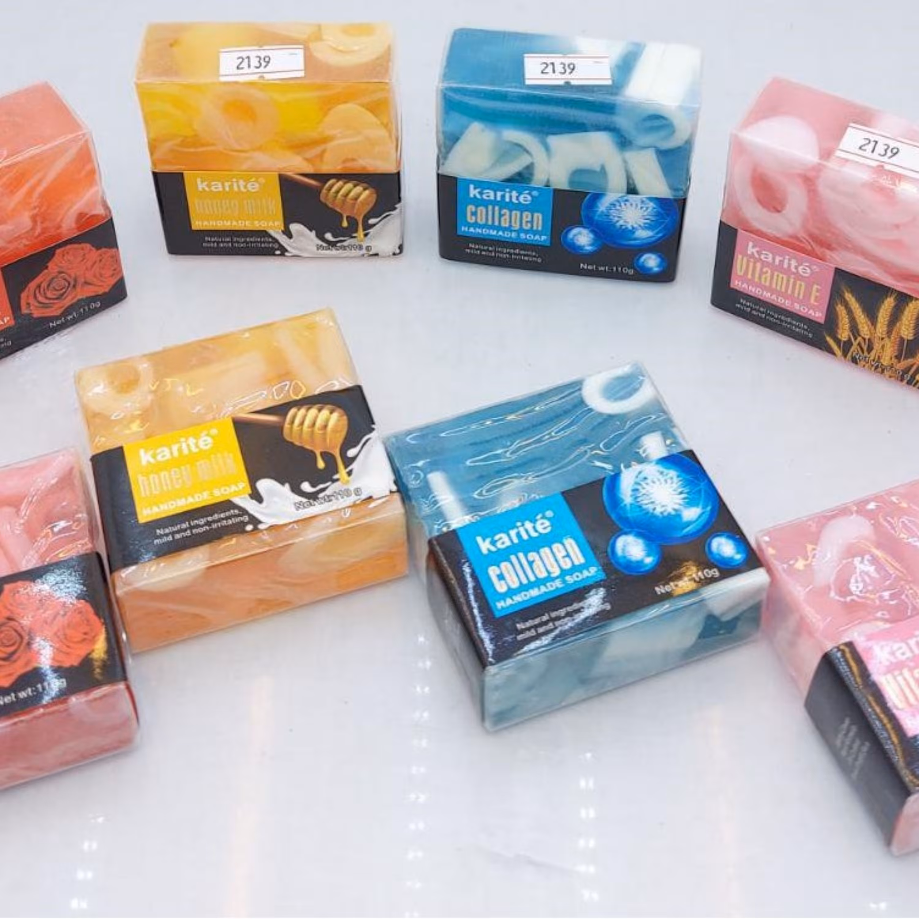 صابون کلاژن ساز کاریته رایحه رُز