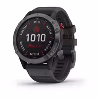 ساعت هوشمند گارمین مدل Fenix 6 Pro Solar Edition Slate Gray with Black Band