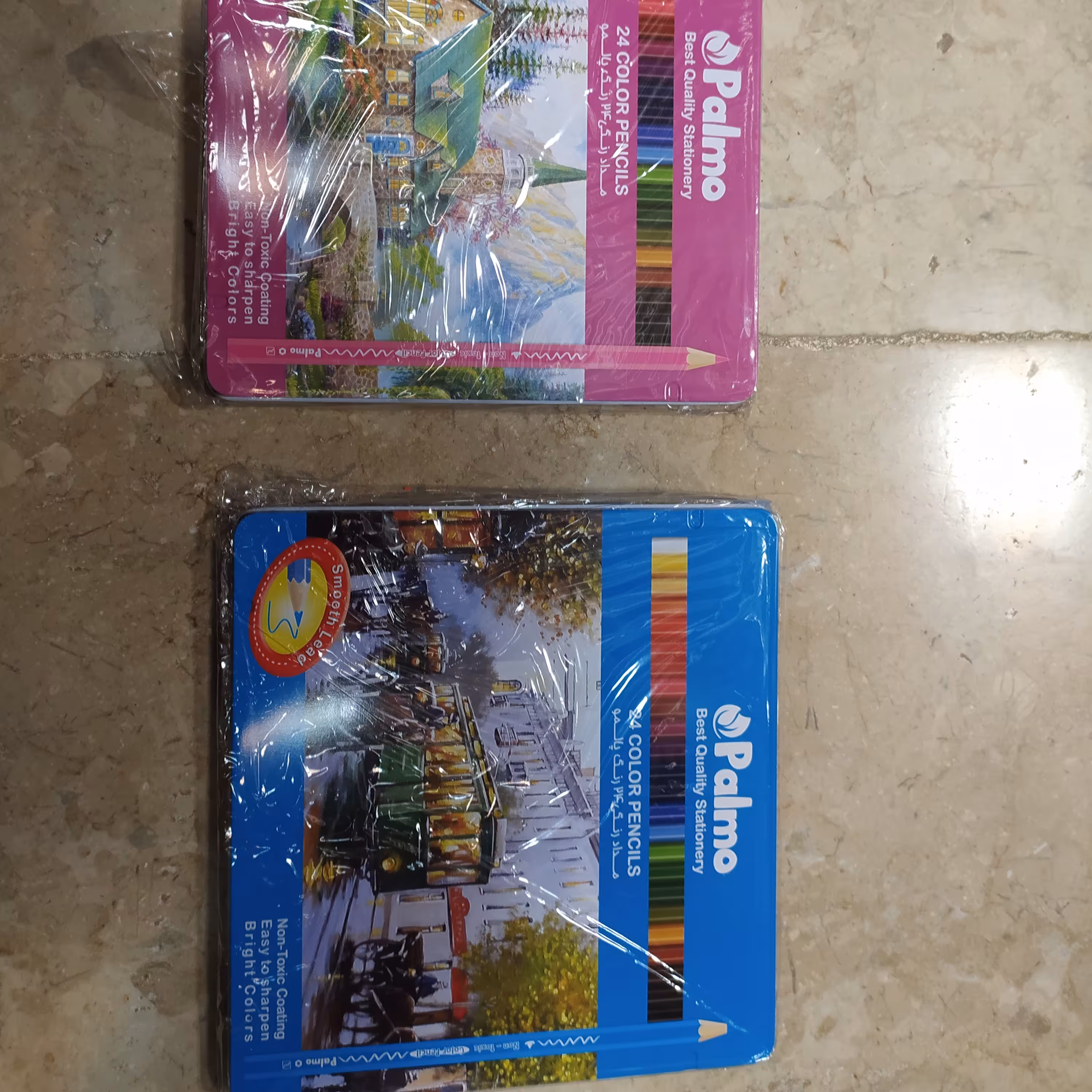 مداد رنگی 24فلز پالمو