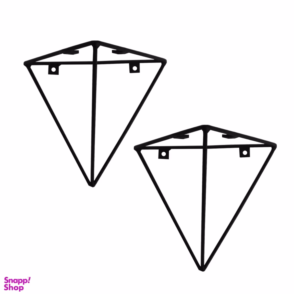 پایه نگهدارنده دیواری مدل HH101 بسته دو عددی