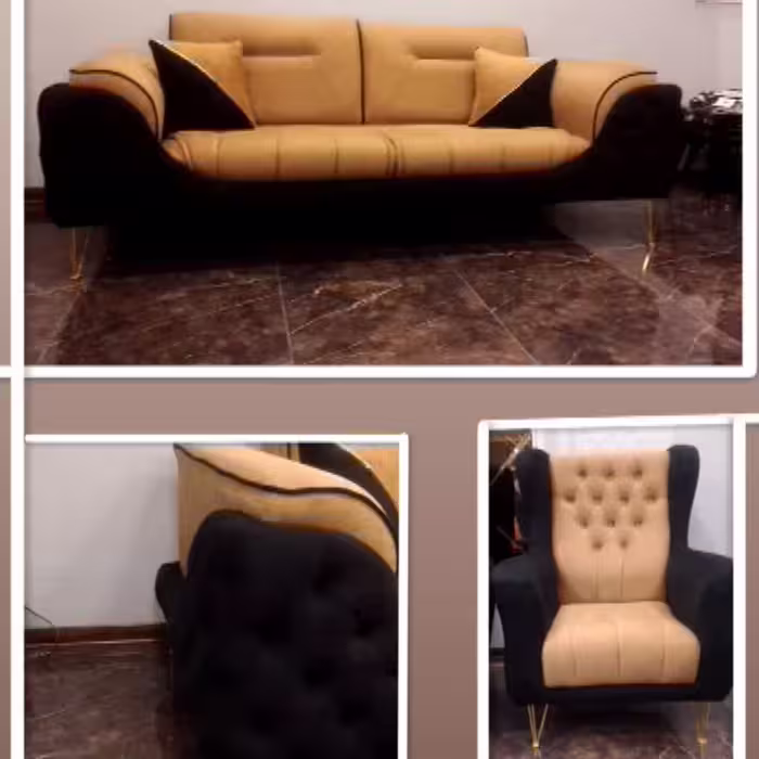 مبل راحتی مدل زمرد بسیار شیک نشیمن فوق العاده راحت پس کرایه 