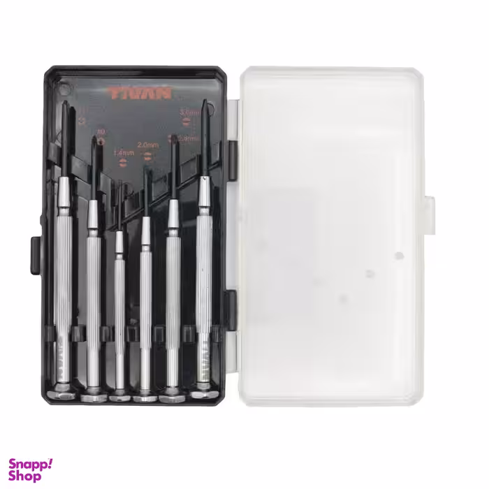 پیچ گوشتی تیوان مدل YP-FELZI-PSC66 بسته 6 عددی