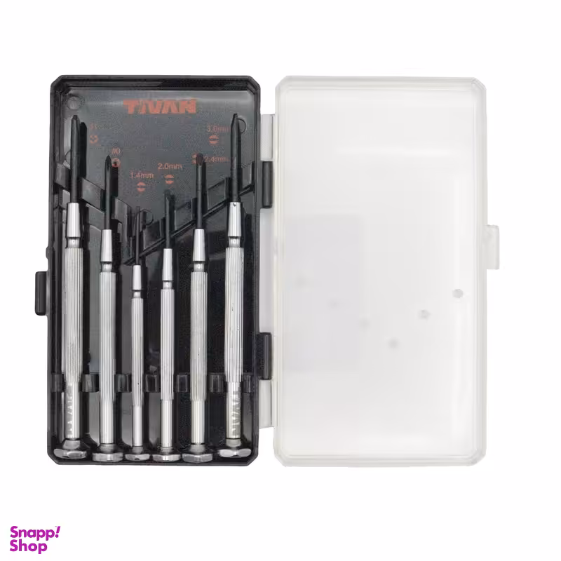 پیچ گوشتی تیوان مدل YP-FELZI-PSC66 بسته 6 عددی