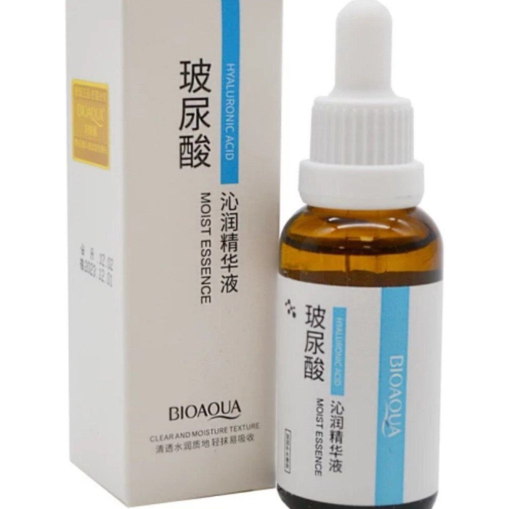 سرم صورت مرطوب کننده و هیالورونیک اسید بیوآکوا
Bioaqua hyaluronic acid & moisturize serum