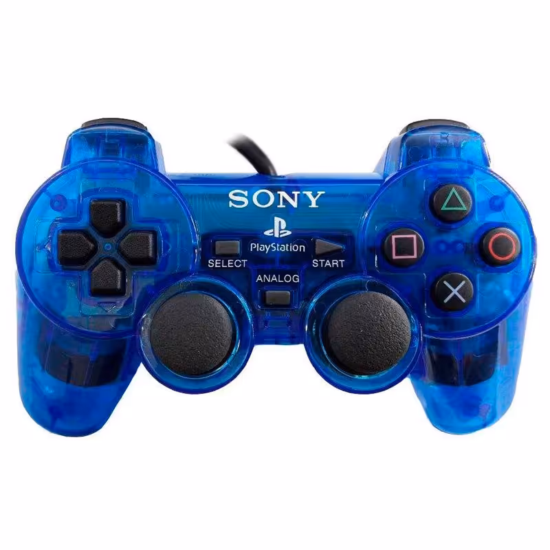 دسته بازی تکی شوکدار Sony CR001 PS2 شرینک