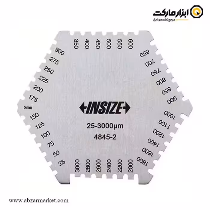 شابلون ضخامت سنج رنگ و پوشش تر اینسایز مدل 2-4845