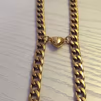 ست دستبند کارتیر استیل با قلب مگنتی ضد آب ضد حساسیت