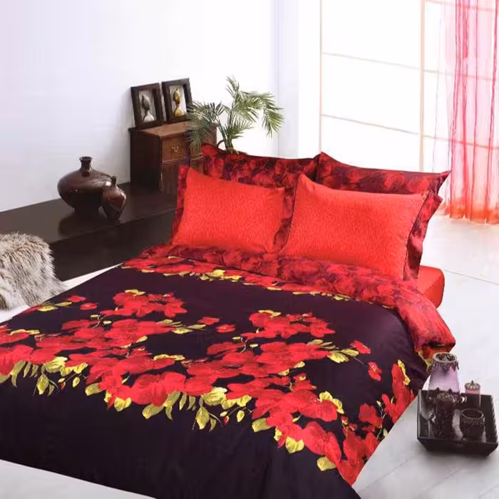 سرویس روتختی یکنفره پرکا ملروز مدل denisa