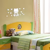 آیینه پلکسی پرشین استیکر طرح کیتی