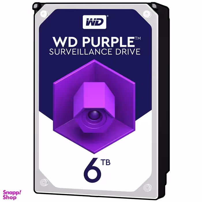 هارددیسک اینترنال وسترن دیجیتال مدل Purple WD60PURX ظرفیت 6 ترابایت