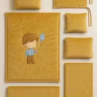 ست خواب نوزادی 7 تکه طرح دلخواه