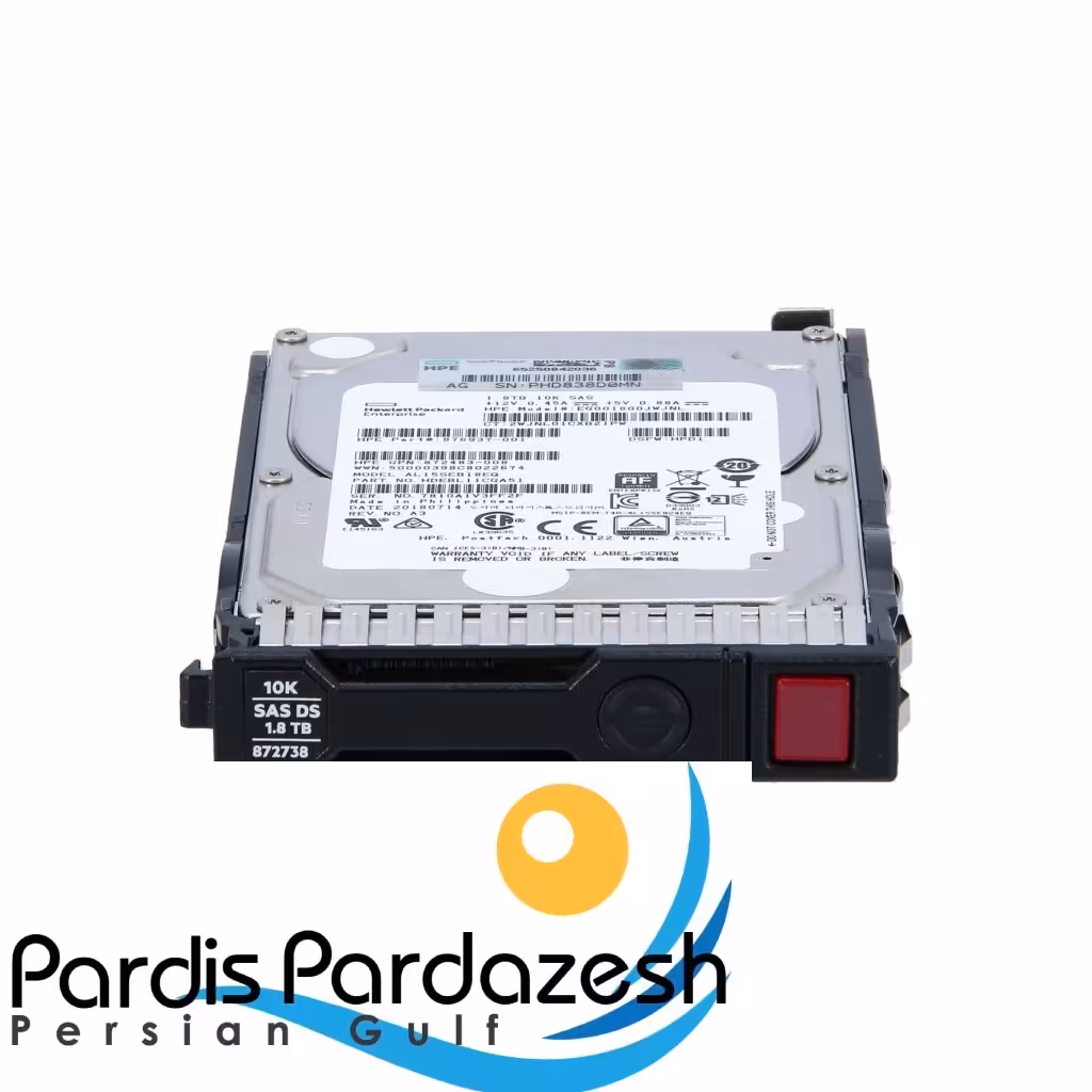 هارد سرور اچ پی مدل 1.8TB 12G SAS 10K  هارد سرور اچ پی مدل 1.8TB 12G SAS 10K