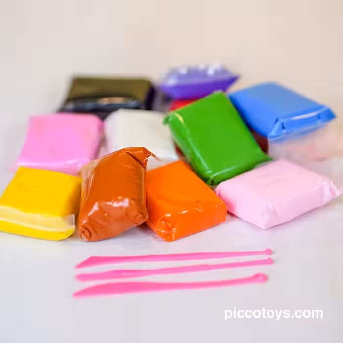 خمیر بازی کلی 12 عددی CLAY کد 6007