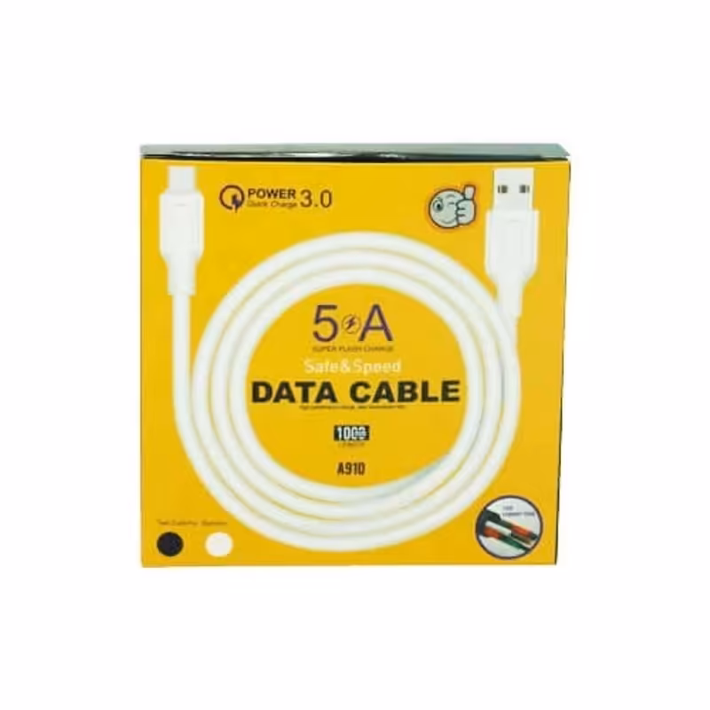 کابل شارژ میکرو 2 متری فست شارژ کیفیت اصلی و دوام طولانی

