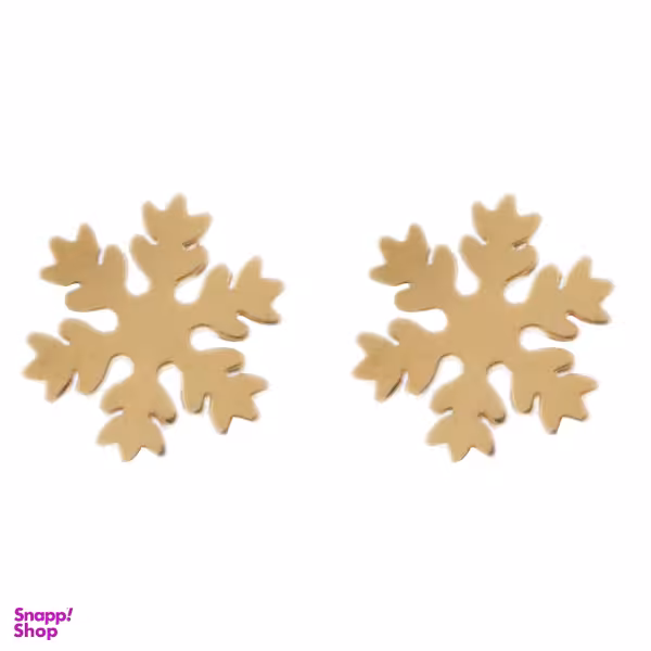 گوشواره میخی طرح برف