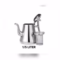 کتری عربی یک و نیم لیتر استیل 