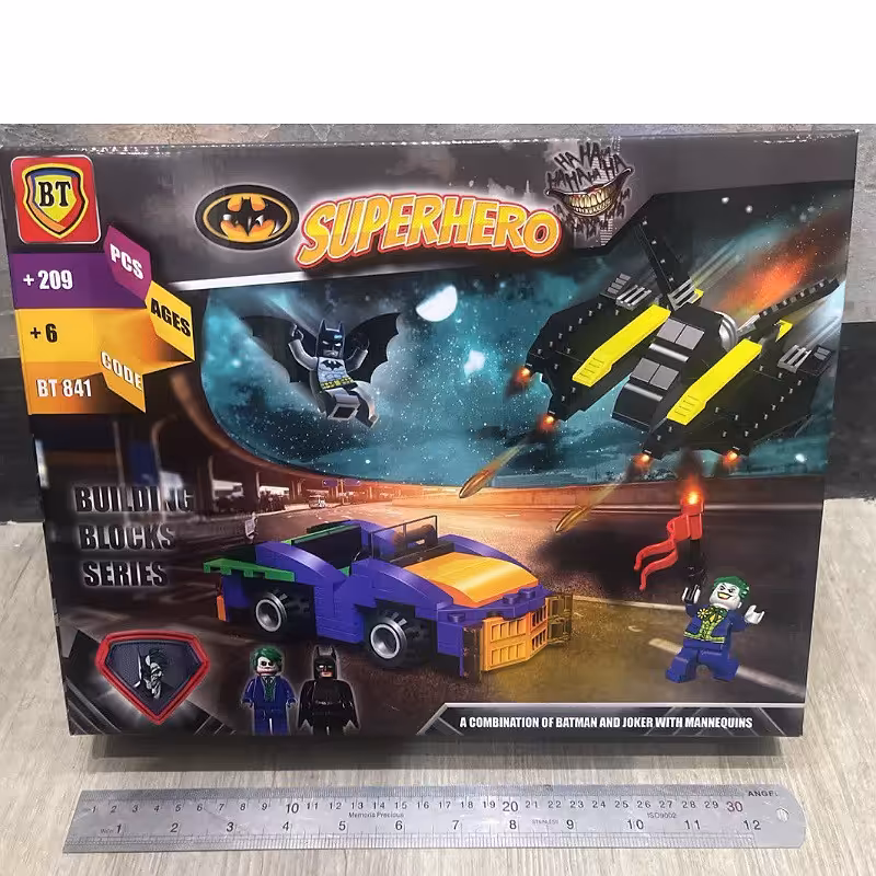 لگو دو شخصیتی جوکر و بتمن BT شامل 209 تکه ساختنی