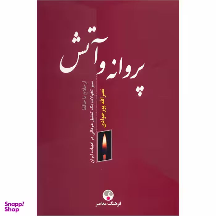 کتاب پروانه و آتش اثر نصرالله پورجوادی