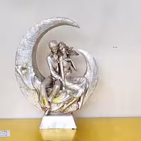 مجسمه ی پلی استر ماهسوار