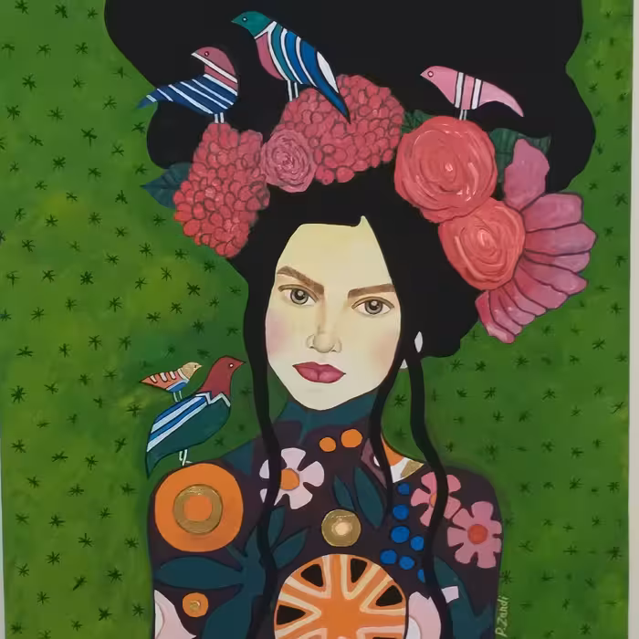 نقاشی بانوی اِل آی