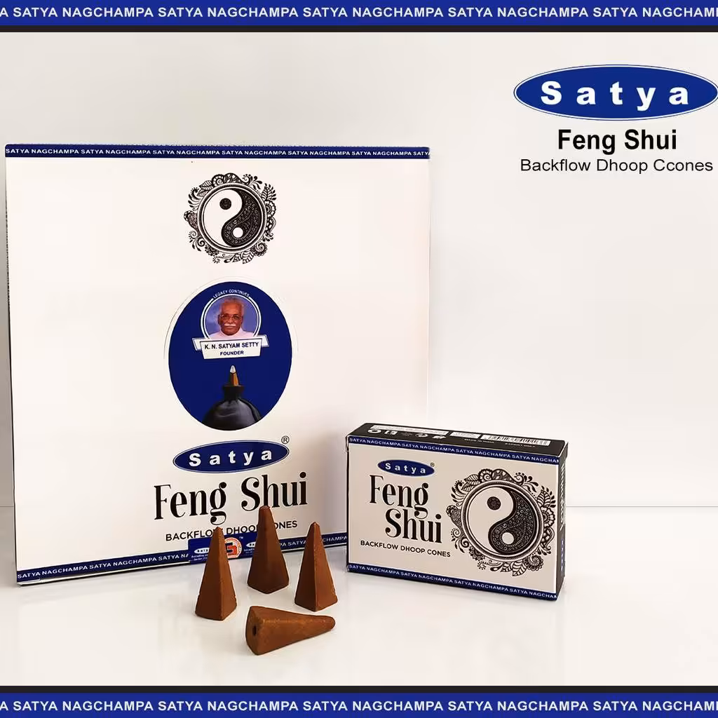 عود دست ساز آبشاری ساتیا مدل فنگ شویی محصول هندوستان