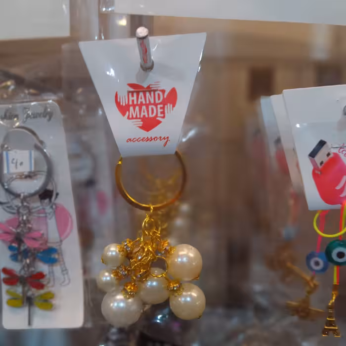 سر کلیدی مرواریدی اکسسوری بدلیجات زینتی(بهترین انتخاب من)