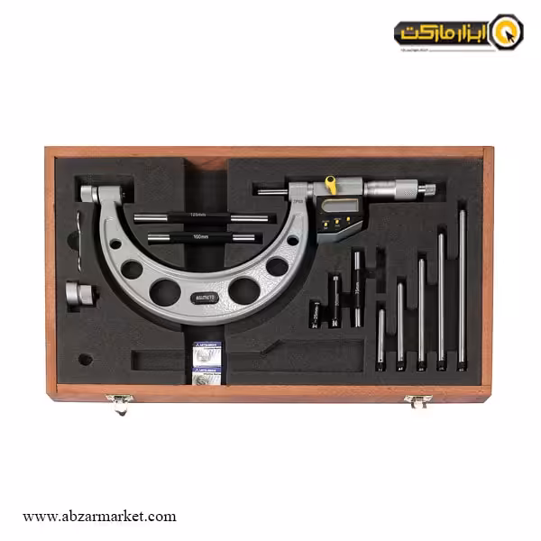 میکرومتر دیجیتال آسیمتو 200-100 خارج سر تعویض شو مدل 6-08-115