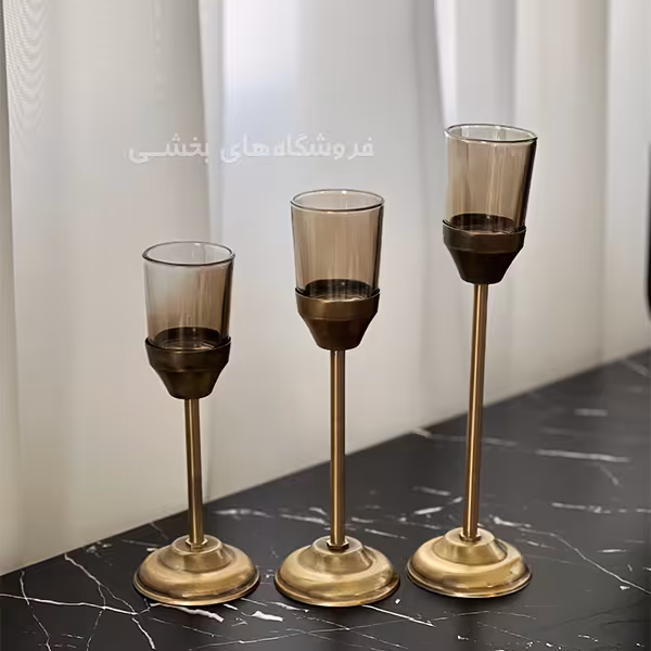 جاشمعي فلزي3تايي آنتیک