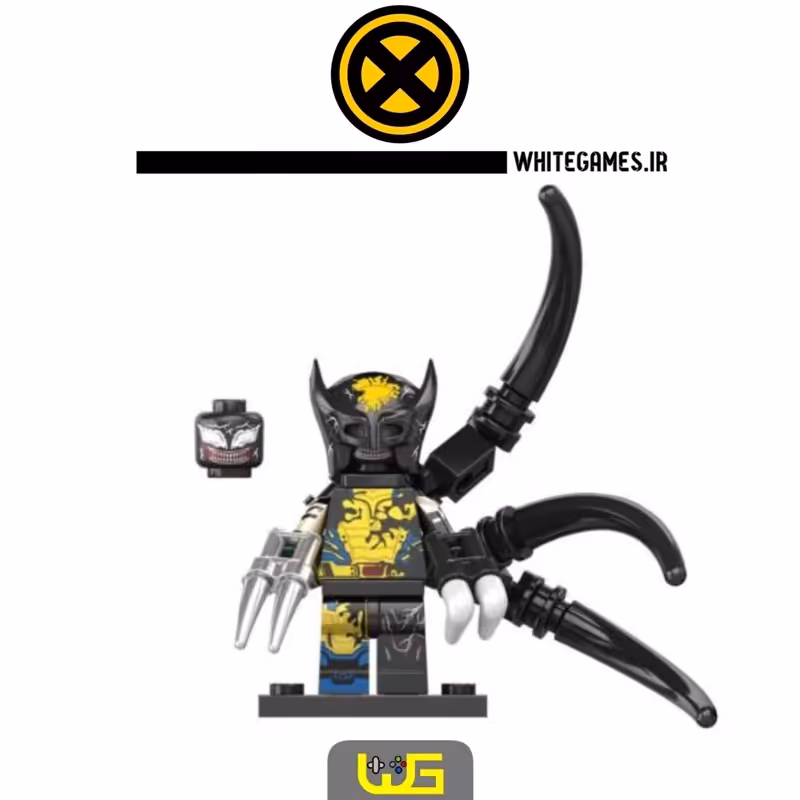 مینی فیگور لگو ولورین ونومی Venom Lego | amazonchi