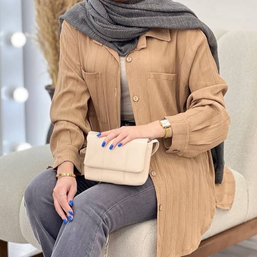 تونیک  تونیک مانتویی زنانه 