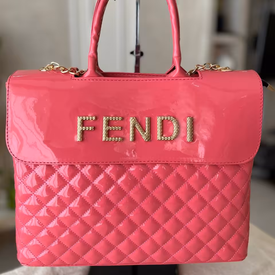 کیف زنانه ورنی دوختی کد3460