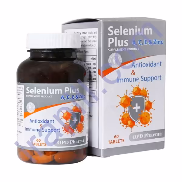 قرص سلنیوم پلاس او پی دی فارما 60 عدد