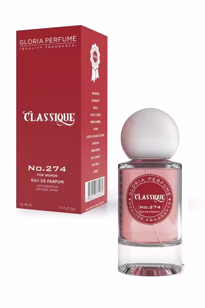 عطر زنانه ادوپرفیوم 55 میل اورجینال Gloria Perfume