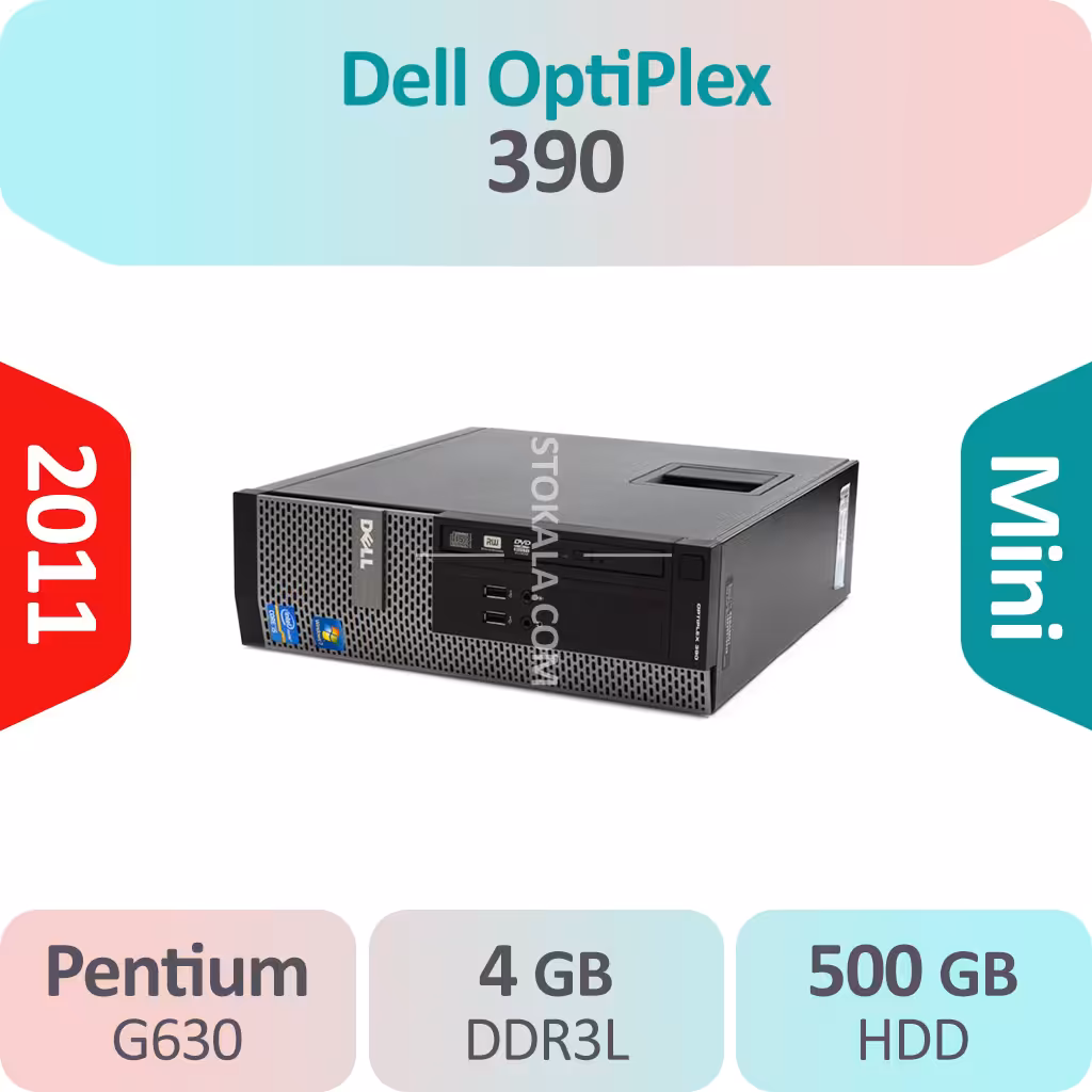 کیس استوک Dell OptiPlex 390 سایز مینی