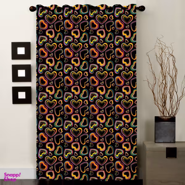 پرده مدل C1-50513 ارتفاع 290 سانتی متر