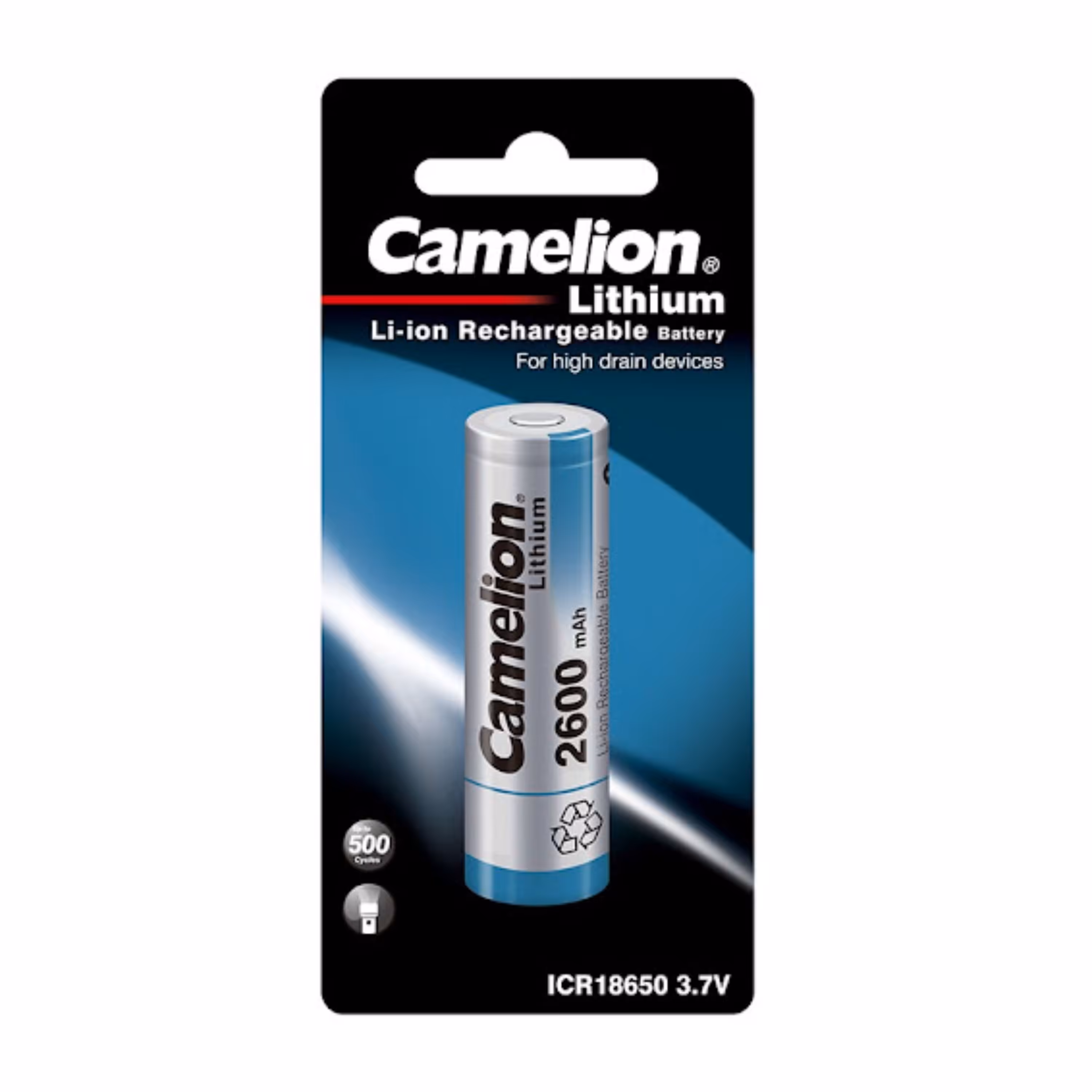 باتری لیتیوم-یون Camelion 18650 2600mAh