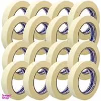 چسب کاغذی ایران چسب مدل IC2.5 عرض 2.5 سانتی متر بسته 16 عددی