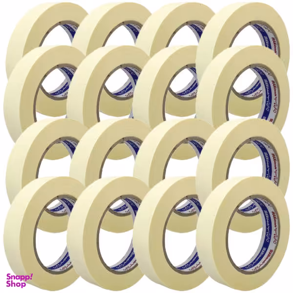 چسب کاغذی ایران چسب مدل IC2.5 عرض 2.5 سانتی متر بسته 16 عددی