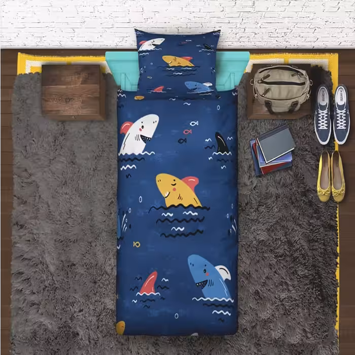 سرویس خواب کد C136 یکنفره 4 تیکه میکرو(چاپ دیجیتال)